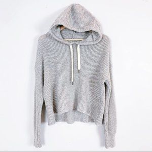 Cozy American Eagle Knit Pullover Hoodie
